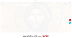 Desktop Screenshot of diocesanpriest.com